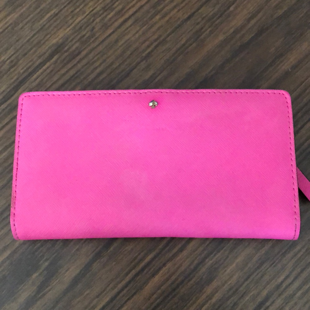 Pink Kate Spade wallet